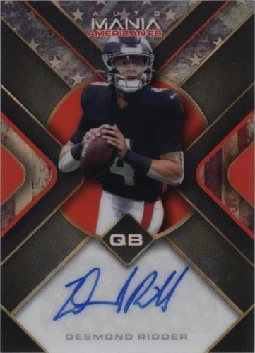 2022 Wild Card Auto Mania American Football Desmond Ridder #AMA-TH31