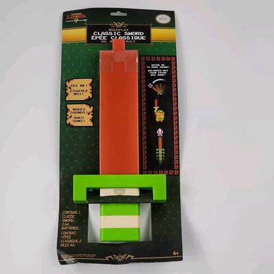The Legend of Zelda Classic Sword Retro Sounds Think Geek Cosplay NES Toy New