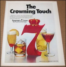 1979 Seagram's 7 Crown Whiskey Print Ad Vintage Advertisement Page 8.25"x10.75"