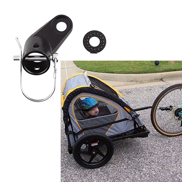Bike Trailers Bicycle Coupler Angled Elbow Attachment Hitch for InStep