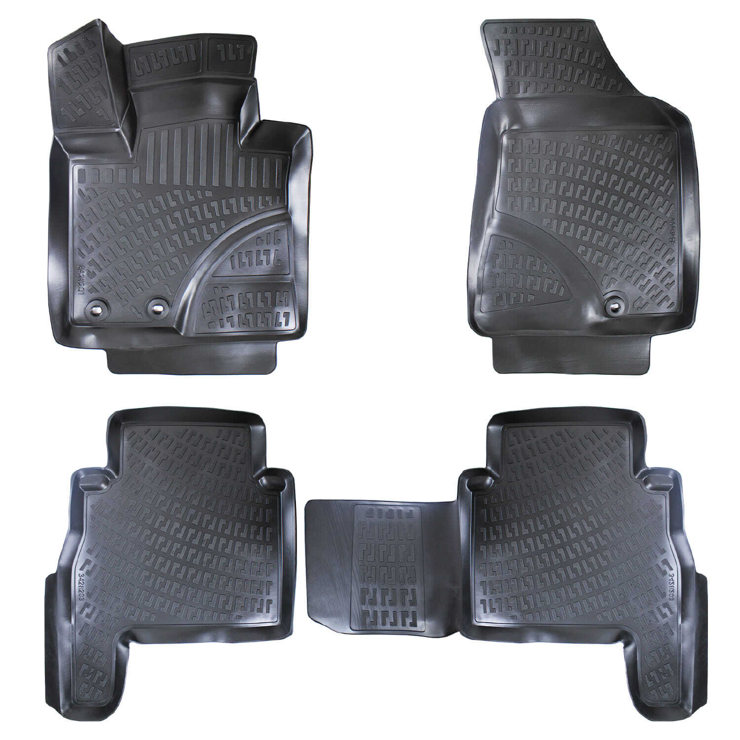 Tapis Kia Sportage 3 protection 4D pour sorties en famille