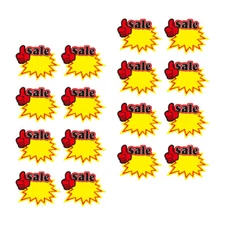 50Pcs Price Signs Advertisement Tags Commodity Price Signs Retail Labels New