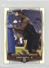2014 Topps Chrome Mini Refractor Kareem Martin #162 0w8