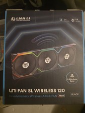 Lian Li Uni Fan SL Wireless 120 w/ L-Wireless Sync / In Box New