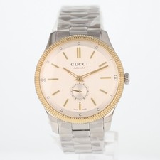 Gucci G-Timeless 40mm Silver Dial Automatic Stainless Steel Men's Wristwatch (5)