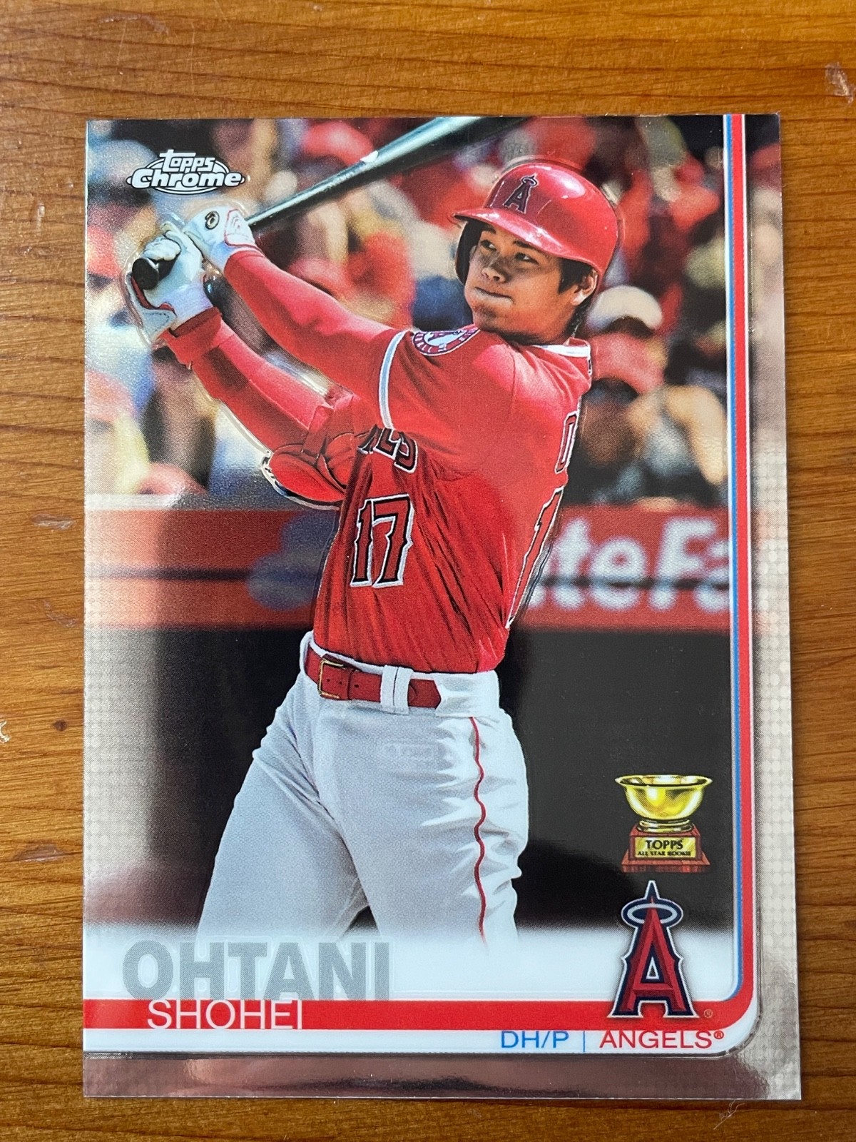 2019 Topps Chrome Shohei Ohtani Rookie Gold Cup