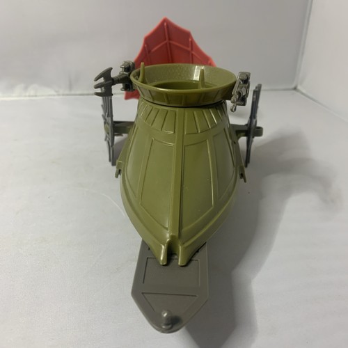Vintage Star Wars Mini Rig - 1984 - Desert Sail Skiff - Made in USA - ROTJ - Picture 2 of 10