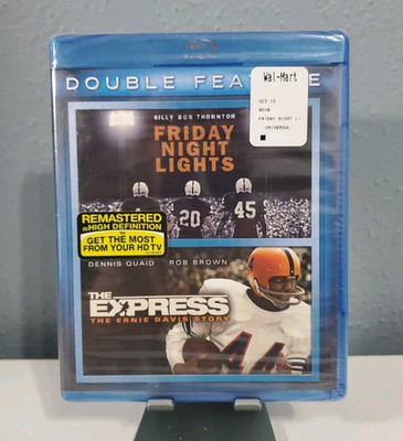 Friday Night Lights & The Express (Blu-ray, 2011, 2-Disc Set) Sealed Brand New