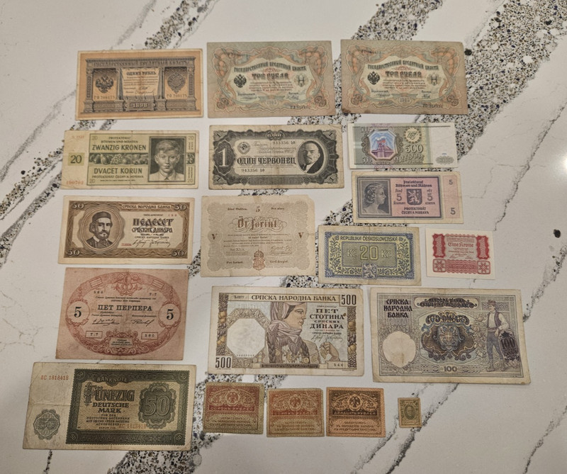 (18) Mixed World lot - Austria, Russia, Hungary, Serbia, Germany & Yugoslavia ++