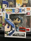 Funko Pop  Demon Slayer Giyu Tomioka #876 Vinyl Figure AAA ANIME EXCLUSIVE Case