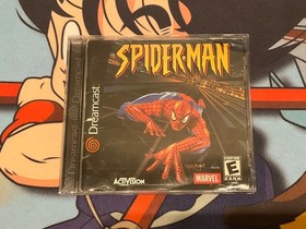 FULLY WORKING, DAMAGED MANUAL - NO REG CARD: Spider-Man - Sega Dreamcast