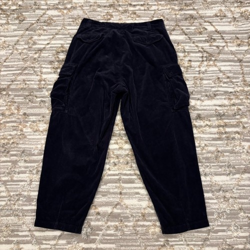 Polo Ralph Lauren Relaxed Fit Wide Wale Corduroy Cargo Pant Men 35x27 Baggy $298 - Picture 3 of 22