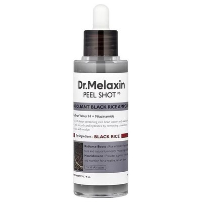 Dr. Melaxin Peel Shot - Exfoliating Black Rice Ampoule *NEW*