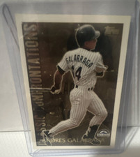 Topps Classic Confrontations CC 8 Andres Galarraga Rockies Baseball Card