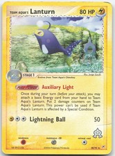 Team Aqua's Lanturn 28/95 Team Magma vs Team Aqua Pokemon Reverse Holo DMG on eBay