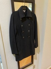 Cabi Women's Dark Grey Button Up Jacket XS W/Pockets Double Breasted