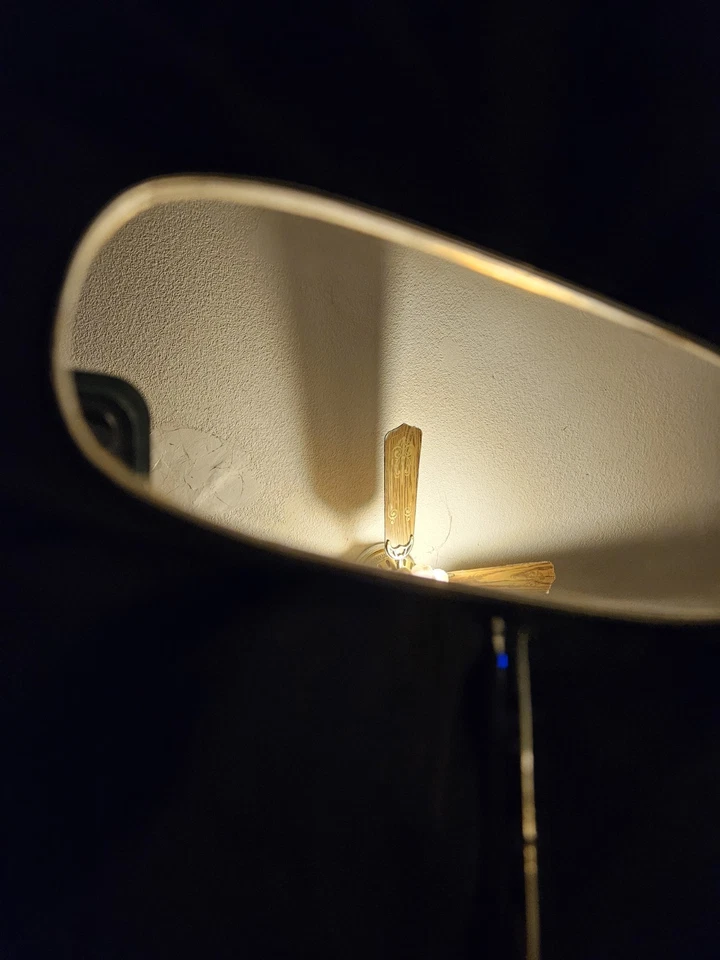 Espejo retrovisor interior desplazado VW Bug - Volkswagen Beetle 1960 a 1964 OEM Foto 3 de 4