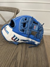 Wilson A2000 11.5 inch Autism Speaks Baseball Glove DP15 - Blue WBW10084612 
