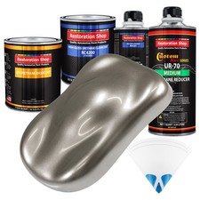 Firemist Pewter Silver Quart Urethane Basecoat Clearcoat Car Auto Body Paint Kit Firemist Pewter Silver Quart Urethane Basecoat Clearcoat Car Auto Body Paint Kit