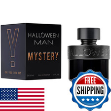 Halloween Man Mystery Eau De Parfum For Men. Woody Aromatic Long Lasting