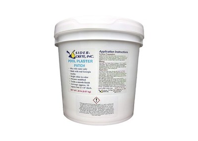 Sider Pool Plaster Patch and Repair - 20 lb - White