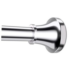 Adjustable Shower Curtain Rod 31-80 Inch, Never Rust Stainless 31-80 IN Silver