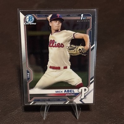 2021 Bowman #BCP-42 Mick Abel Chrome Prospects