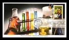 Dr Jim Stamps Percy Lavon Julian Black Heritage Series FDC Mystic Stamp Company