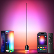 Corner Floor Lamp Smart Rgb Lamps For Living Room Bedroom App Remote Control