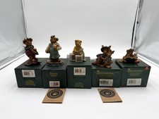 Boyds Bears  Friends Lot of 5 Resin Figures including LE Edition Original Boxes