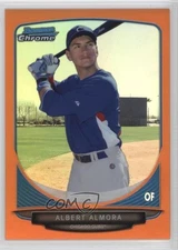 2013 Bowman Draft Top Prospects Chrome Orange Refractor /25 Albert Almora #TP-4