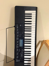 Casio CTK-3500 61-Key Electronic Keyboard, Built-In Speaker, Music Stand, Black