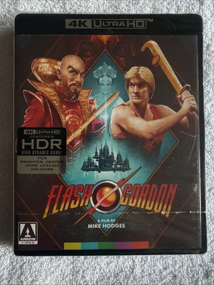 Flash Gordon 4K Ultra HD Blu-ray 1980 Arrow Video Queen