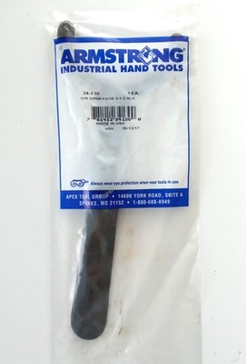 Armstrong 34-130 3-1/2'' Face Double Pin Spanner Wrench USA