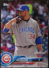 2018 Topps Opening Day Baseball Jon Lester #25 NM