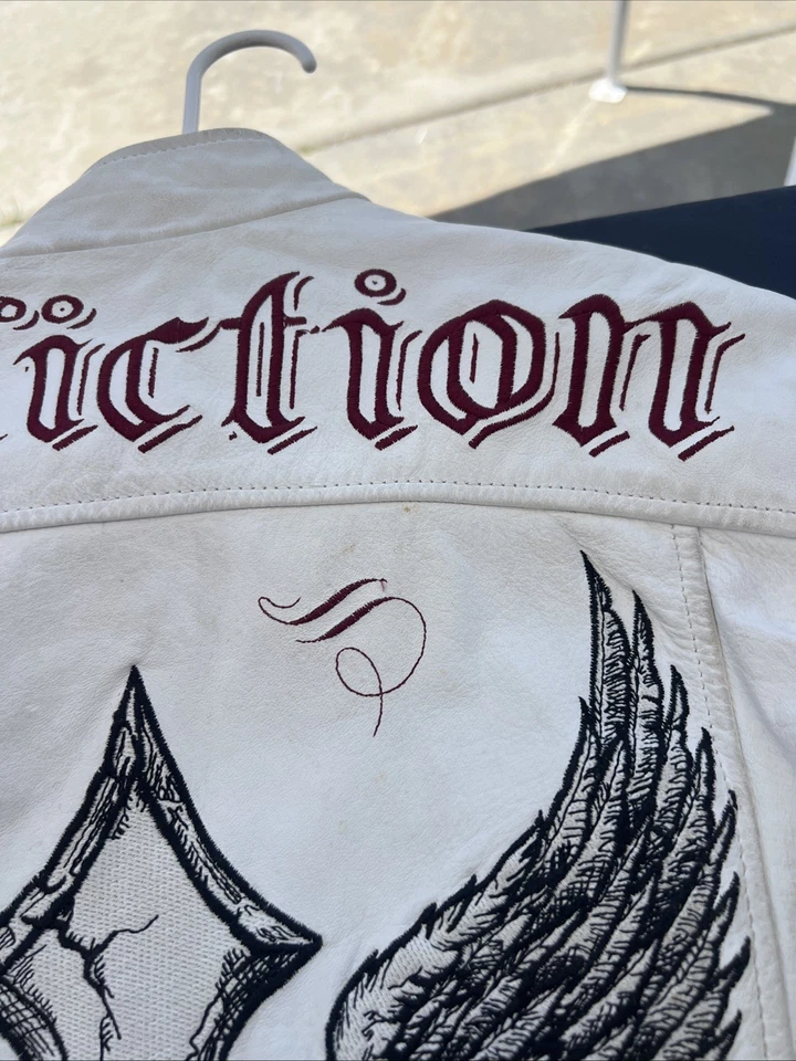 Rare and Vintage Affliction jacket, White #1695 of 3000 - Size Large - Image 4 of 4