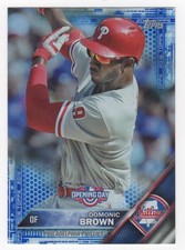 2016 Topps Opening Day BLUE FOIL PARALLEL *You Pick* Complete Your Set