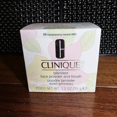 CLINIQUE | Clinique-Blended Face Powder and Brush 08 Transparency NEUTRAL 1.2oz