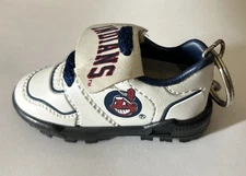 Vintage Cleveland Indians Cleat Keychain MLB Baseball Sports Fan 1992 RGA Mini