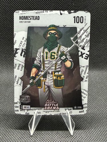 Bo Jackson Battle Arena Homestead Steel Headlines Power 100 HBF-41 Nick Kurtz