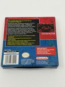 Red Alarm Nintendo Virtual Boy CIB Complete In Box
