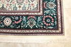 9X12 MASTERPIECE MINT 400KPSI HAND KNOTED VEGETABLE DYE TABRIZZ TURKISH WOOL RUG — photo 7