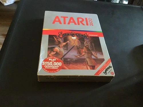 Swordquest: FireWorld (Atari 2600, 1982) New in Box