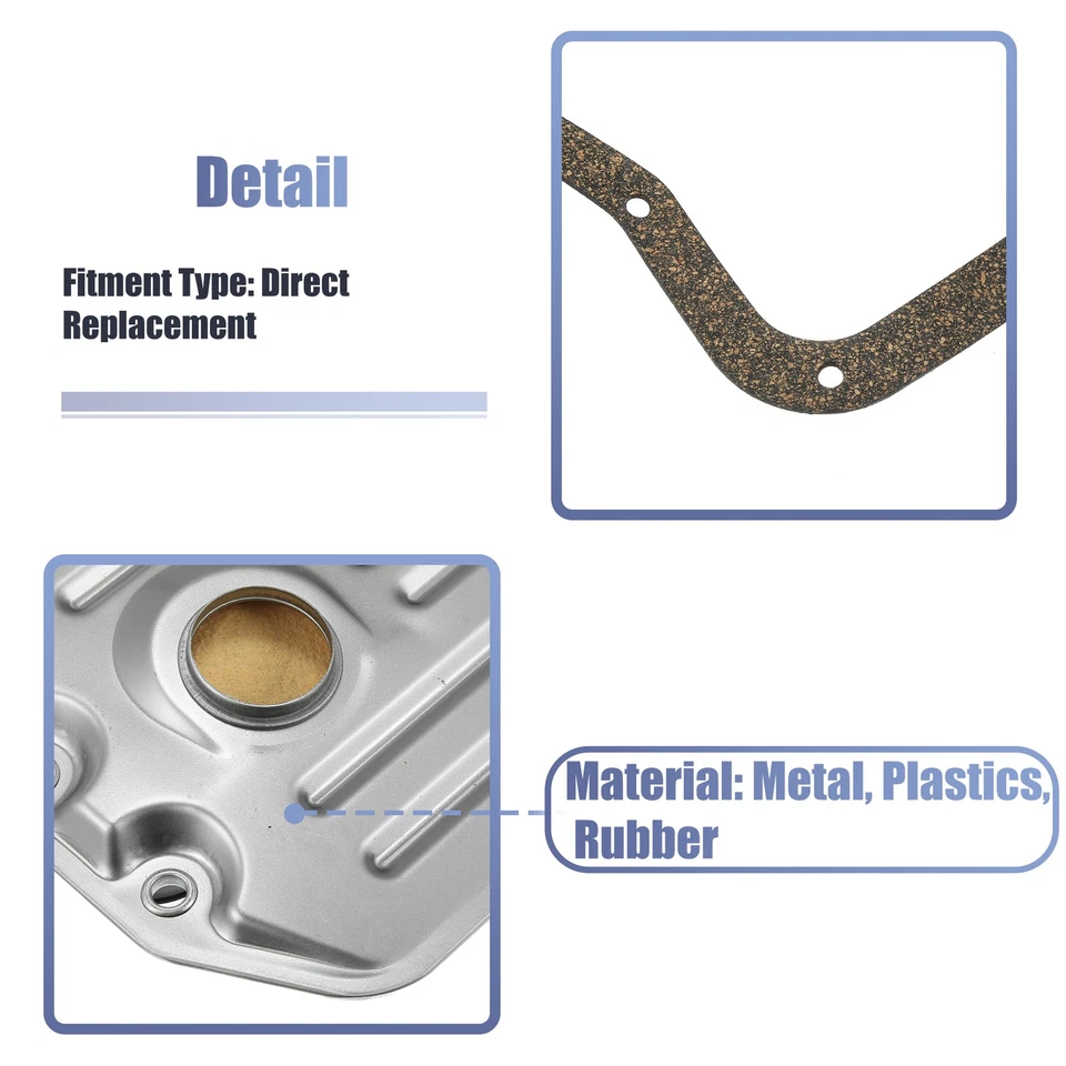 Pack de 1 para Lexus para Toyota Kit de Junta de Filtro de Transmisión 3533006010 Foto 4 de 4