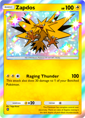Pokemon Pocket TCG Trading Card Game 1 Star Shiny Zapdos Mega Rising DIGITAL Pokemon Pocket TCG Trading Card Game 1 Star Shiny Zapdos Mega Rising DIGITAL