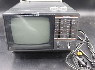 #ad Magnavox 1985 Portable TV Radio BF3909BK01 $17.71