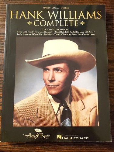 HANK WILLIAMS komplett - 128 Lieder - Musikbuch