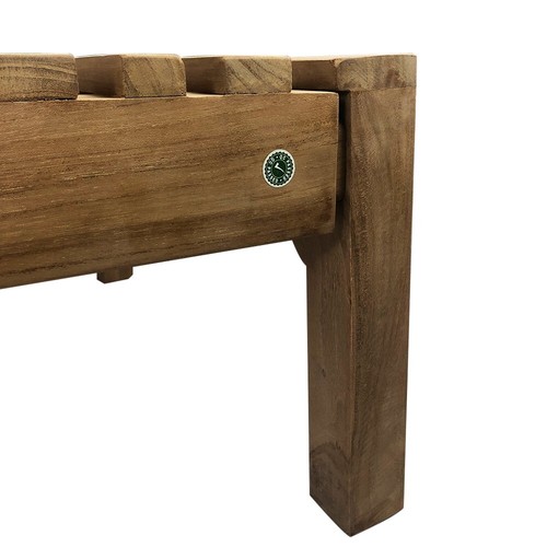 Tempo Style -Lettino Prendisole con Schienale Regolabile in Legno Teak Elafonisi - Bild 18 von 18