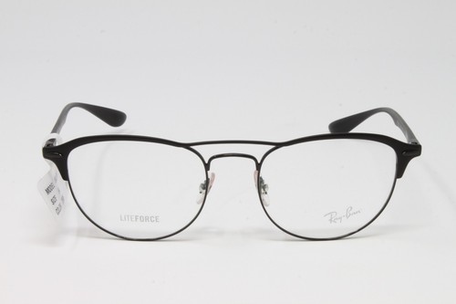 Ray Ban Liteforce Eyeglasses Men's Metal Frame RX3596-2995 Matte Black 54-19-145 - Picture 2 of 5