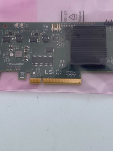 LSI 9211-8i 4 Port 6gb/s SAS Board Card Controller PCI Express PCIe2 X8 SAS9211/ - Photo 2/5